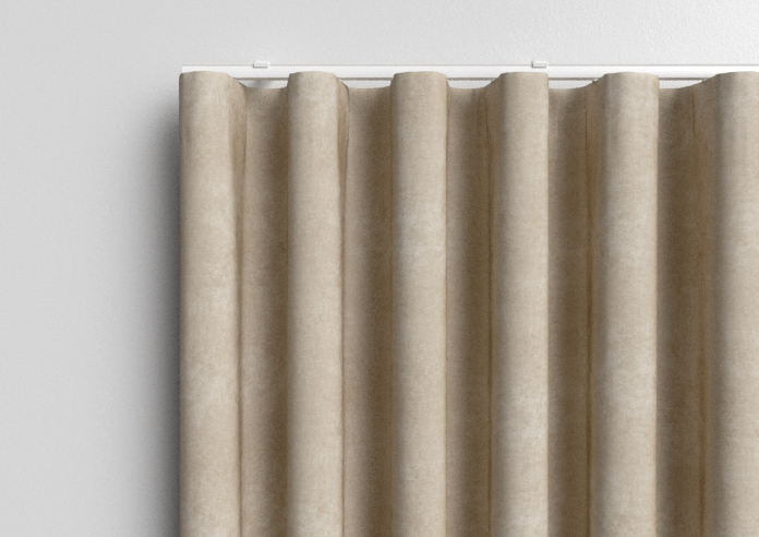 Florence Faux Suede, Light Tan - Made to Measure Curtains - Image 14